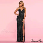 Lorraine Formal Stylish Glitter Velvet Dress