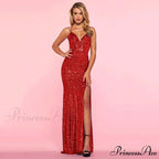 Lorraine Formal Stylish Glitter Velvet Dress