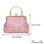 Love Design Chic Evening Clutch Chain Crossbody Bag