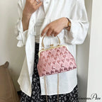 Love Design Chic Evening Clutch Chain Crossbody Bag