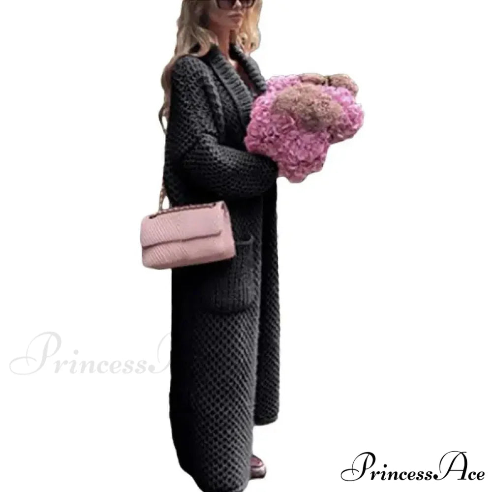 Low Collar Knitted Sweater