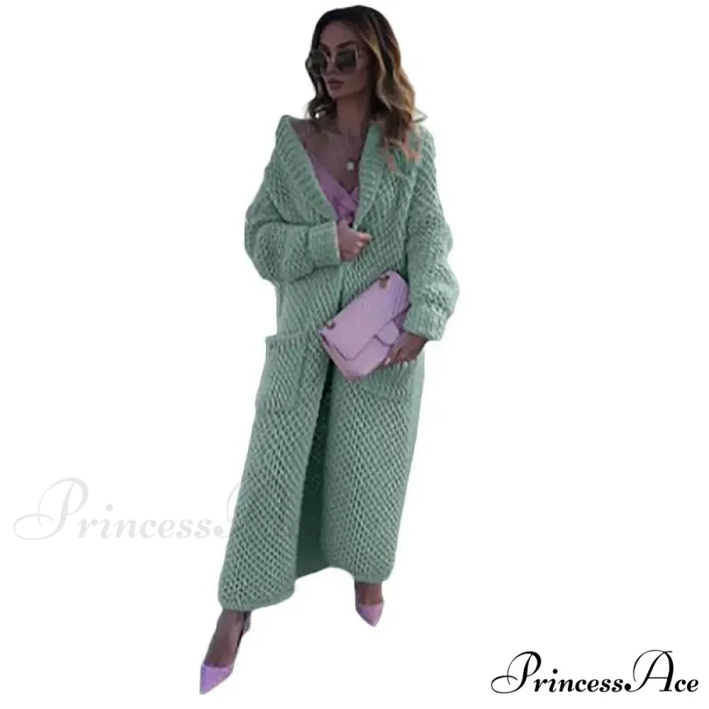 Low Collar Knitted Sweater