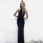 Luna Halter Stylish A-Line Formal Dress