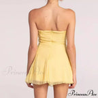 Luxurious Hollow Tube Bandage Prom Dress