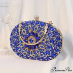Luxurious Sparkling Crystal Clutch Evening Wedding Party Purse