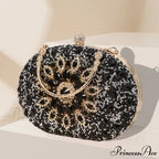 Luxurious Sparkling Crystal Clutch Evening Wedding Party Purse
