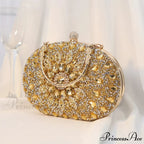 Luxurious Sparkling Crystal Clutch Evening Wedding Party Purse