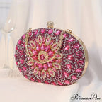 Luxurious Sparkling Crystal Clutch Evening Wedding Party Purse