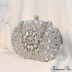 Luxurious Sparkling Crystal Clutch Evening Wedding Party Purse