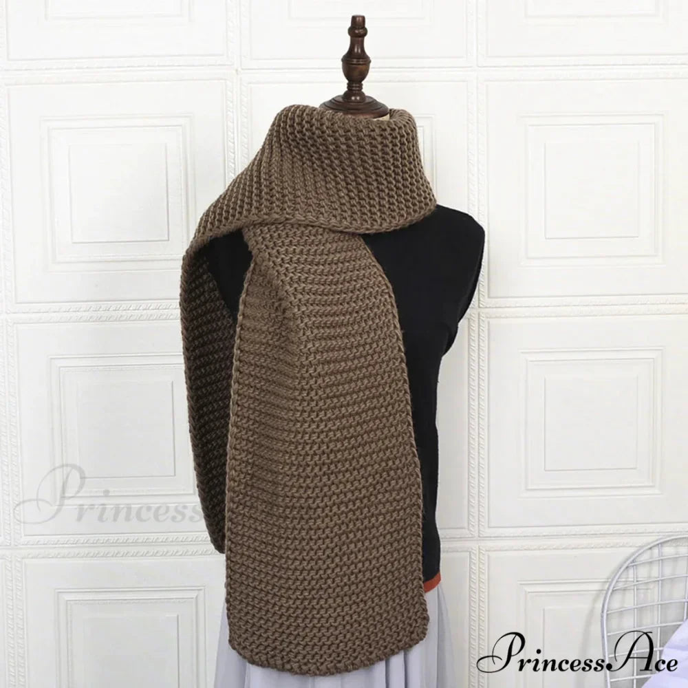 Luxury Plaid Cashmere Long Bandana Pashmina Scarf for Women