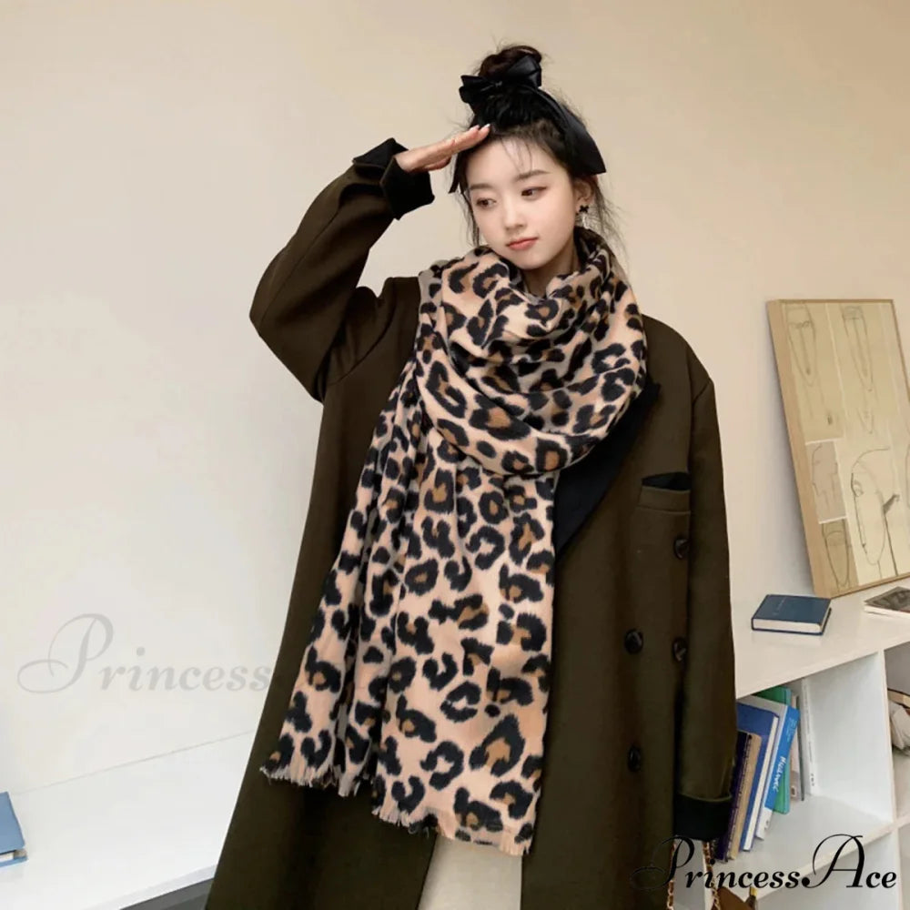 Luxury Plaid Cashmere Long Bandana Pashmina Scarf for Women