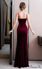 Macy Formal Stylish Velvet Dress