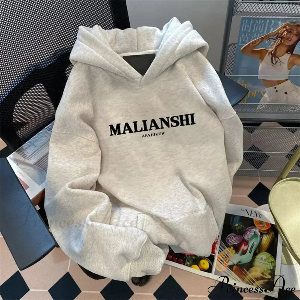 Main Street Correspondence Print Urban Music Hoodie