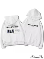 Main Street Correspondence Print Urban Music Hoodie