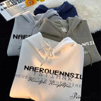 Main Street Correspondence Printed Hoodie