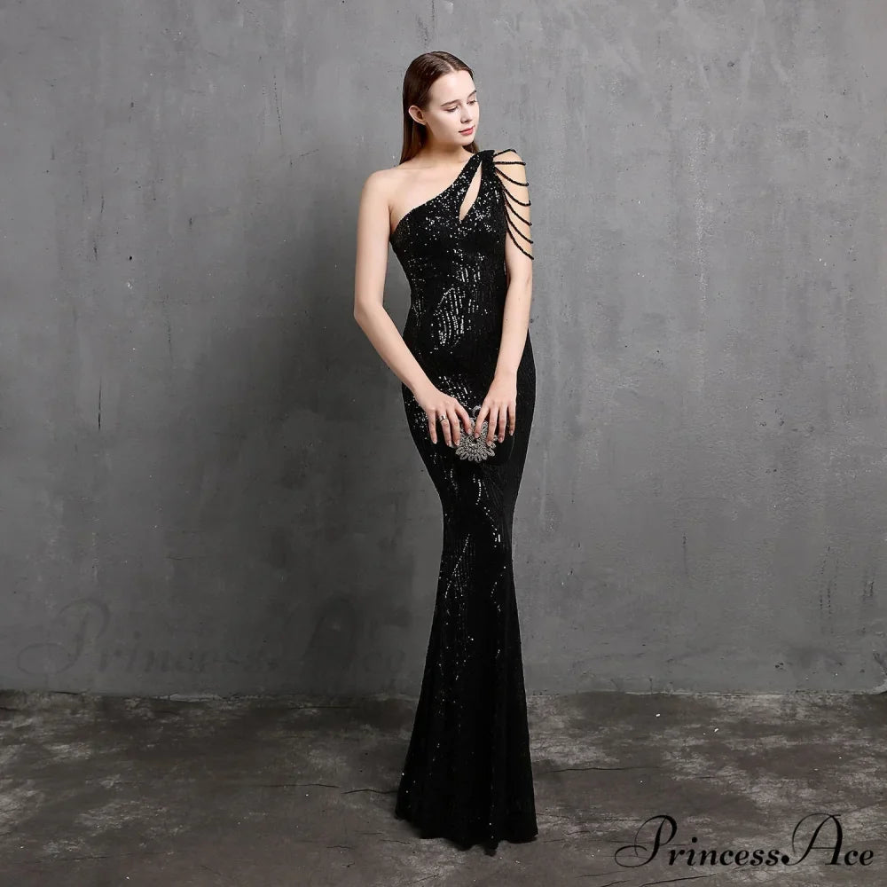 Mayven One Stylish Shoulder Formal Dress