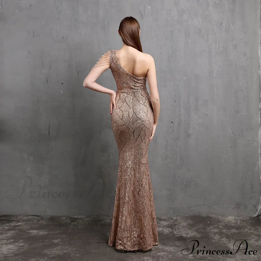 Mayven One Stylish Shoulder Formal Dress