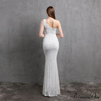 Mayven One Stylish Shoulder Formal Dress