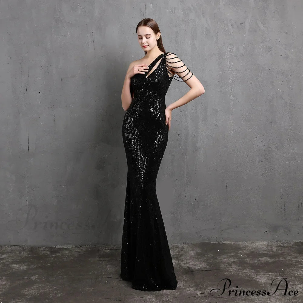 Mayven One Stylish Shoulder Formal Dress
