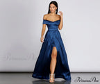 Megan Taffeta Off Charming The Shoulder Ball Gown