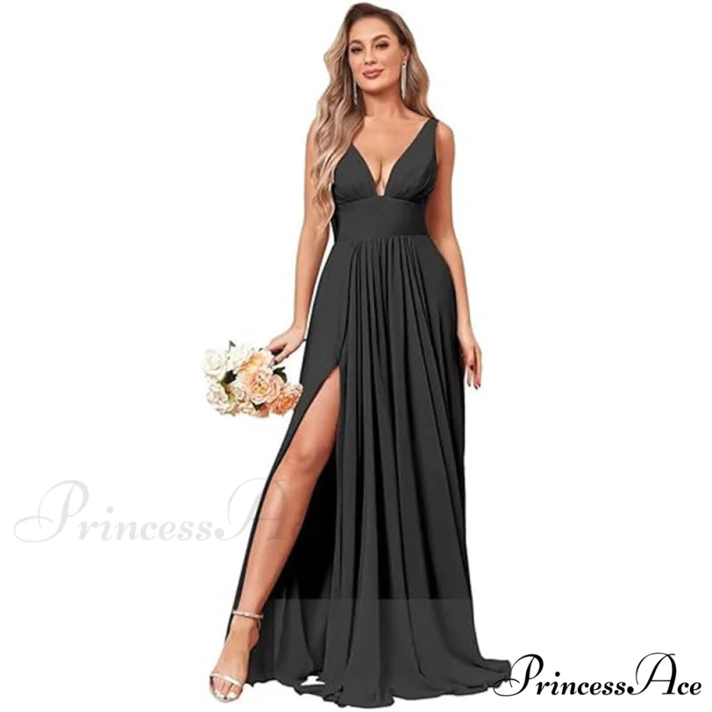Melany Formal Stylish High Slit Dress