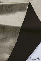 Mental Coating Tie-straps Backless Dress