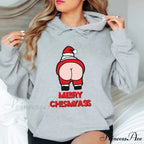 Merry Chismyass Funny Santa Christmas Santa Ass Kawaii Christmas Hoodie