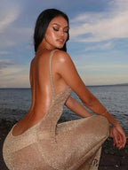 Mesh Patchwork Mini Party Dress