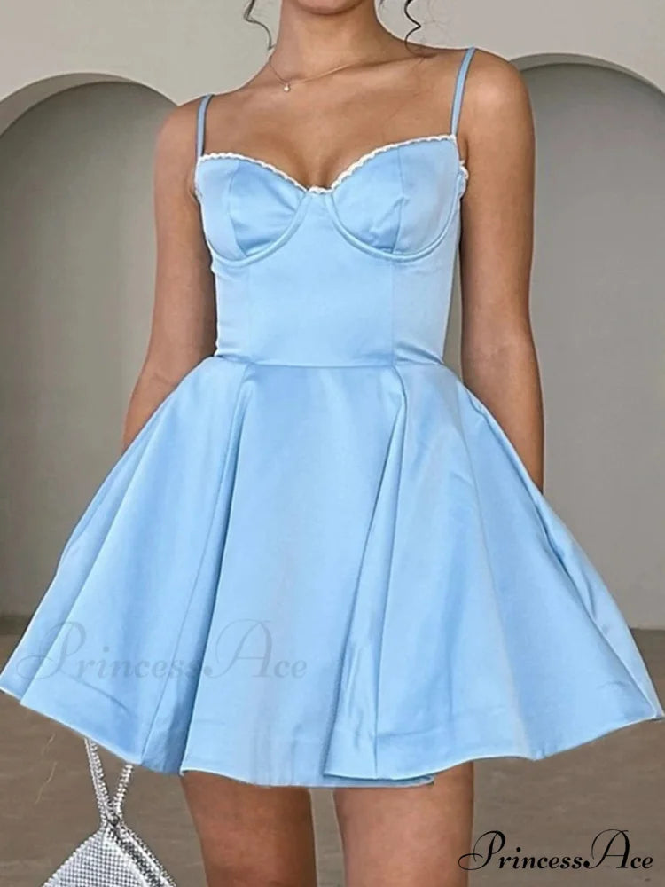 Mesh Skirt Flower Pattern A-line Flower Dress