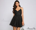 Mia Sequin Stylish Tulle Party Dress