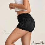 Mid Ascend Gathered Elastic Waist Short