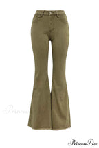 Mid Retro Flared Denim Rise Jeans