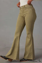 Mid Retro Flared Denim Rise Jeans