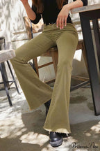 Mid Retro Flared Denim Rise Jeans