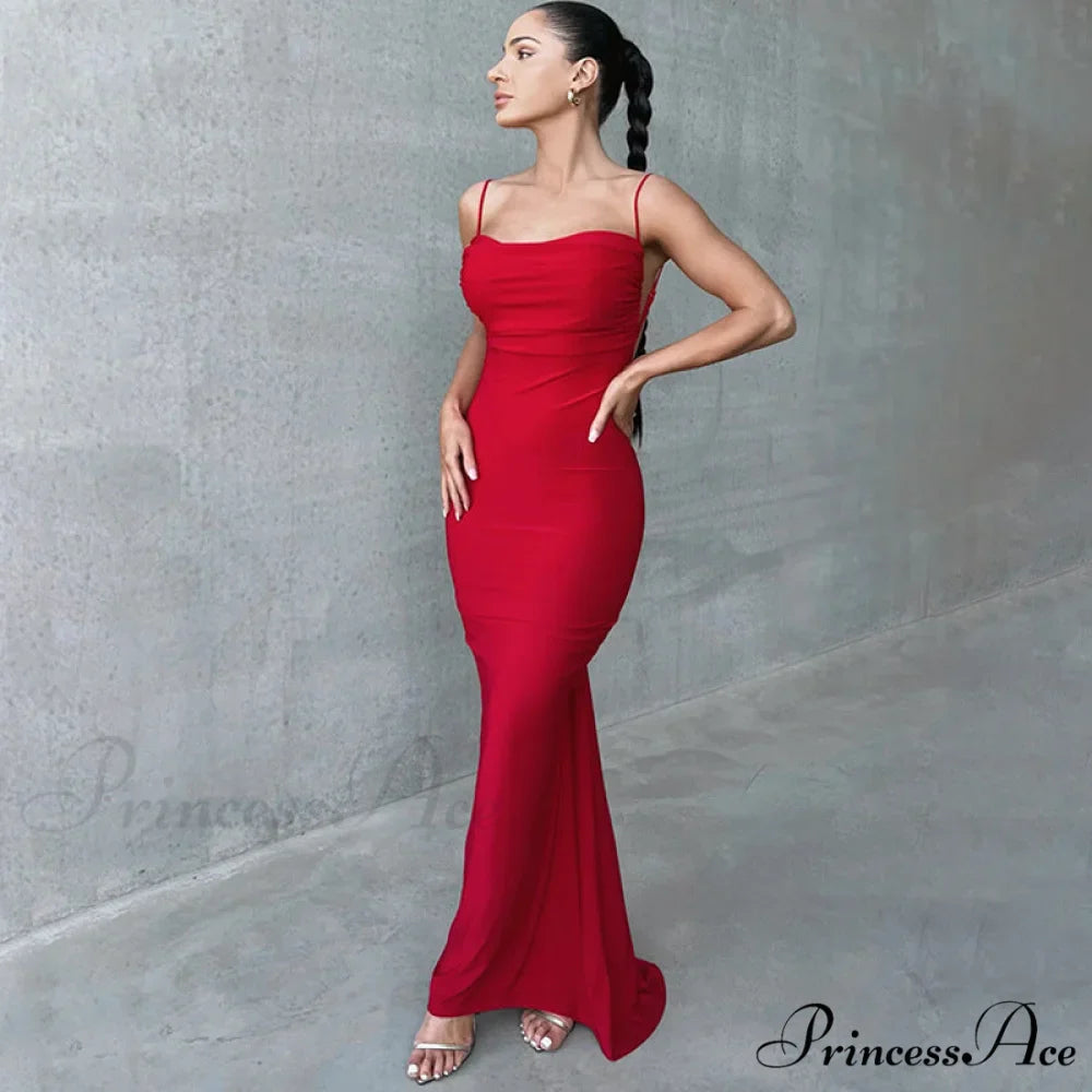 Mikayla Formal Stylish Backless Mermaid Dress