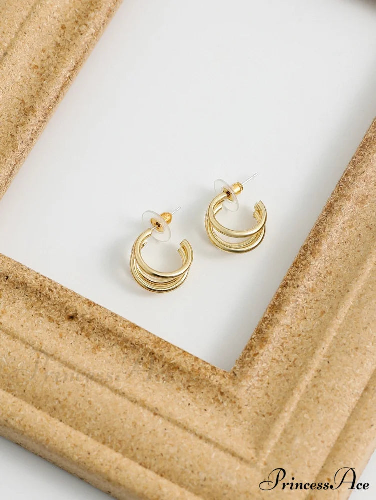 Minimalist Cuff Hoop Earrings