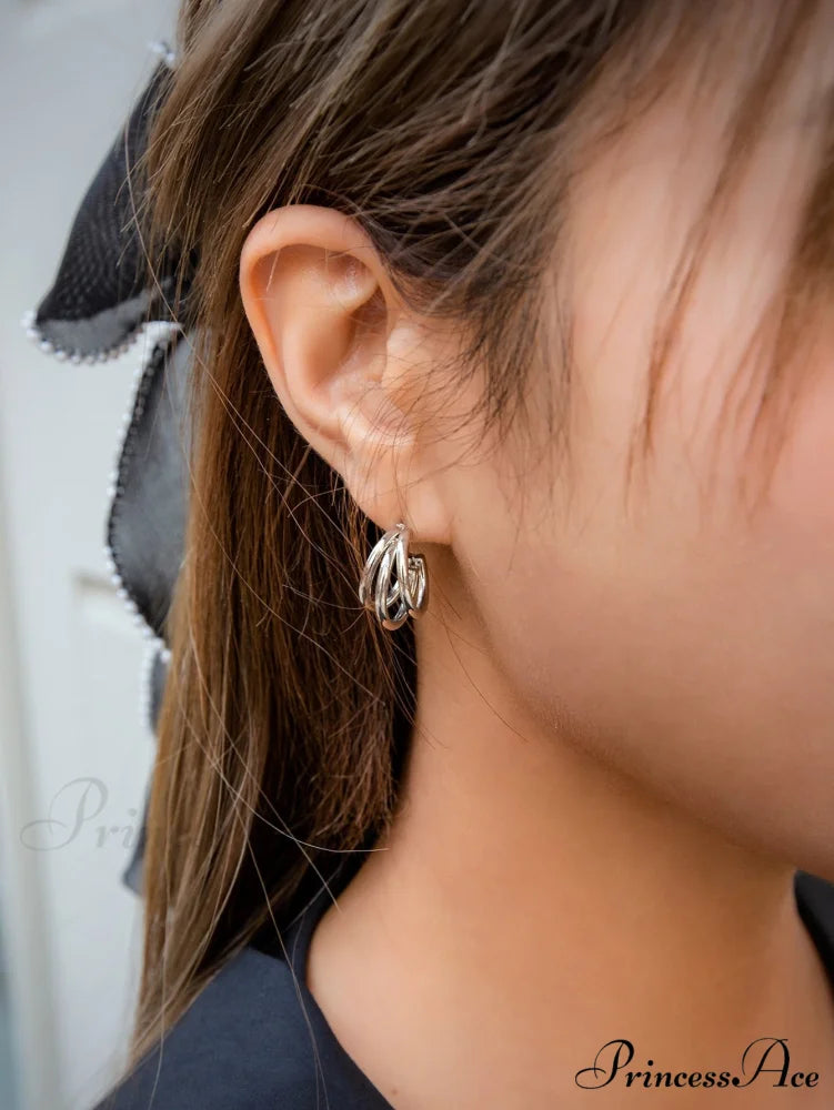 Minimalist Cuff Hoop Earrings