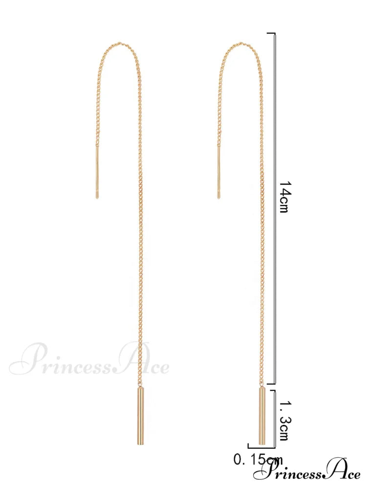 Minimalist Threader Earrings