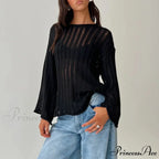 Monochromatic Baggy Cozy Jumper