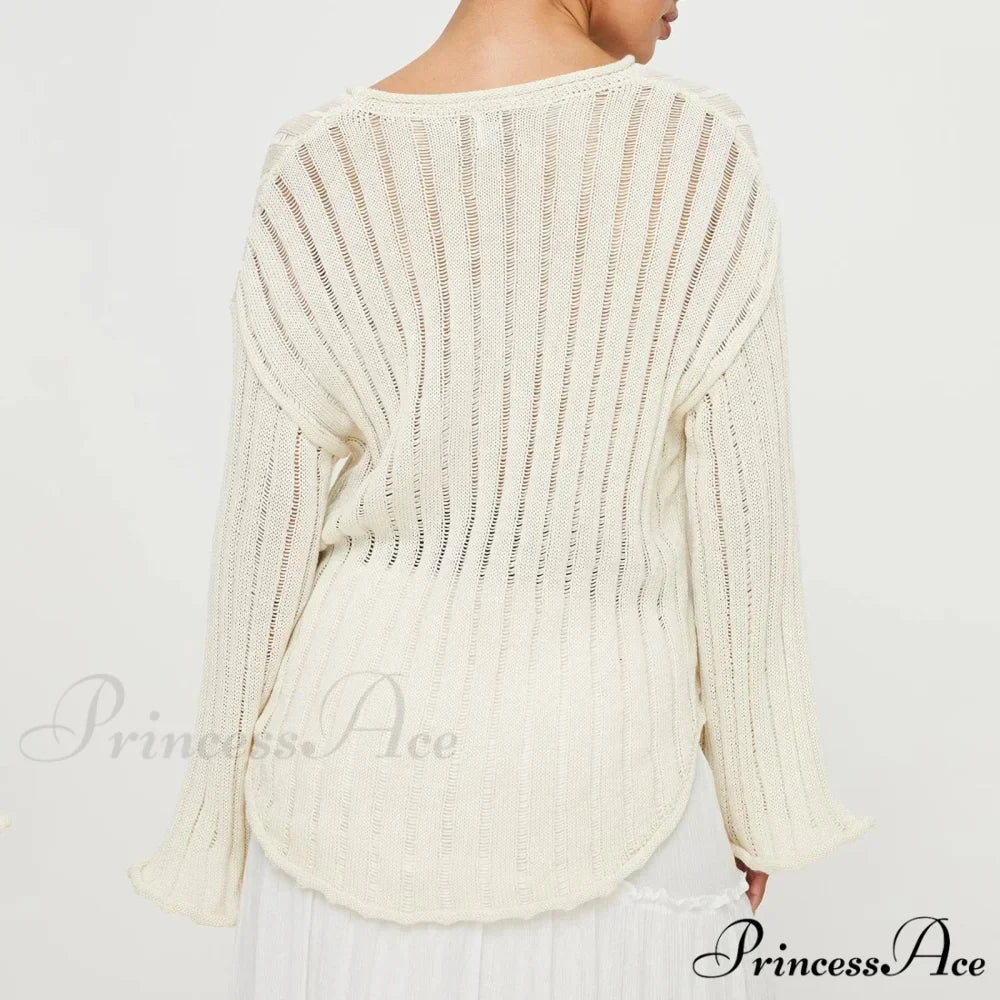 Monochromatic Baggy Cozy Jumper