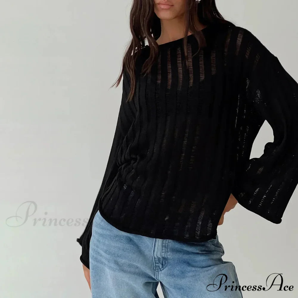 Monochromatic Baggy Cozy Jumper