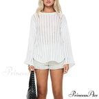 Monochromatic Baggy Cozy Jumper