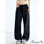 Monochromatic Cargo Women Y2K Trousers