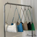 Monochrome PU Leather Underarm Crossbody