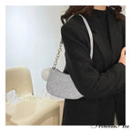 Monochrome Small Underarm Shoulder Bag