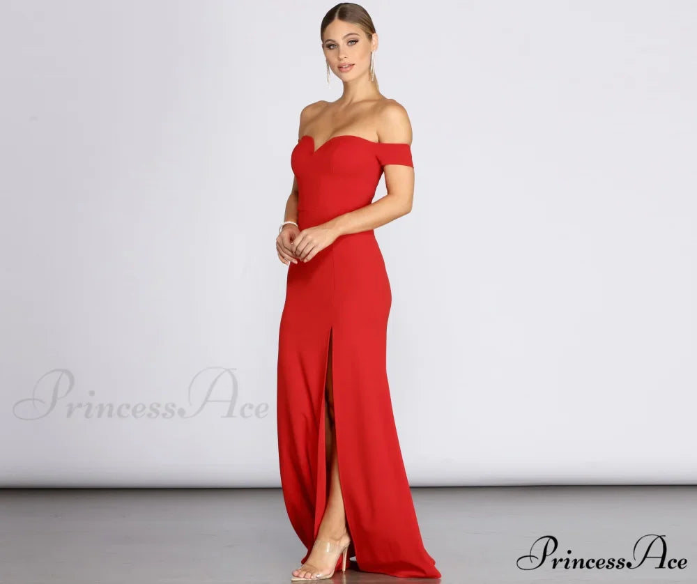 Myra Formal Stylish High Slit Dress