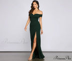 Myra Formal Stylish High Slit Dress