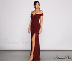 Myra Formal Stylish High Slit Dress