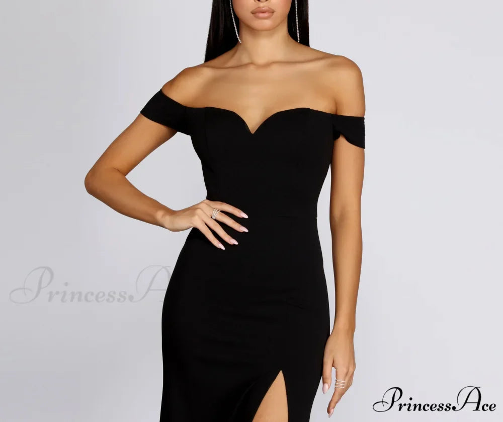 Myra Formal Stylish High Slit Dress