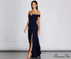 Myra Formal Stylish High Slit Dress
